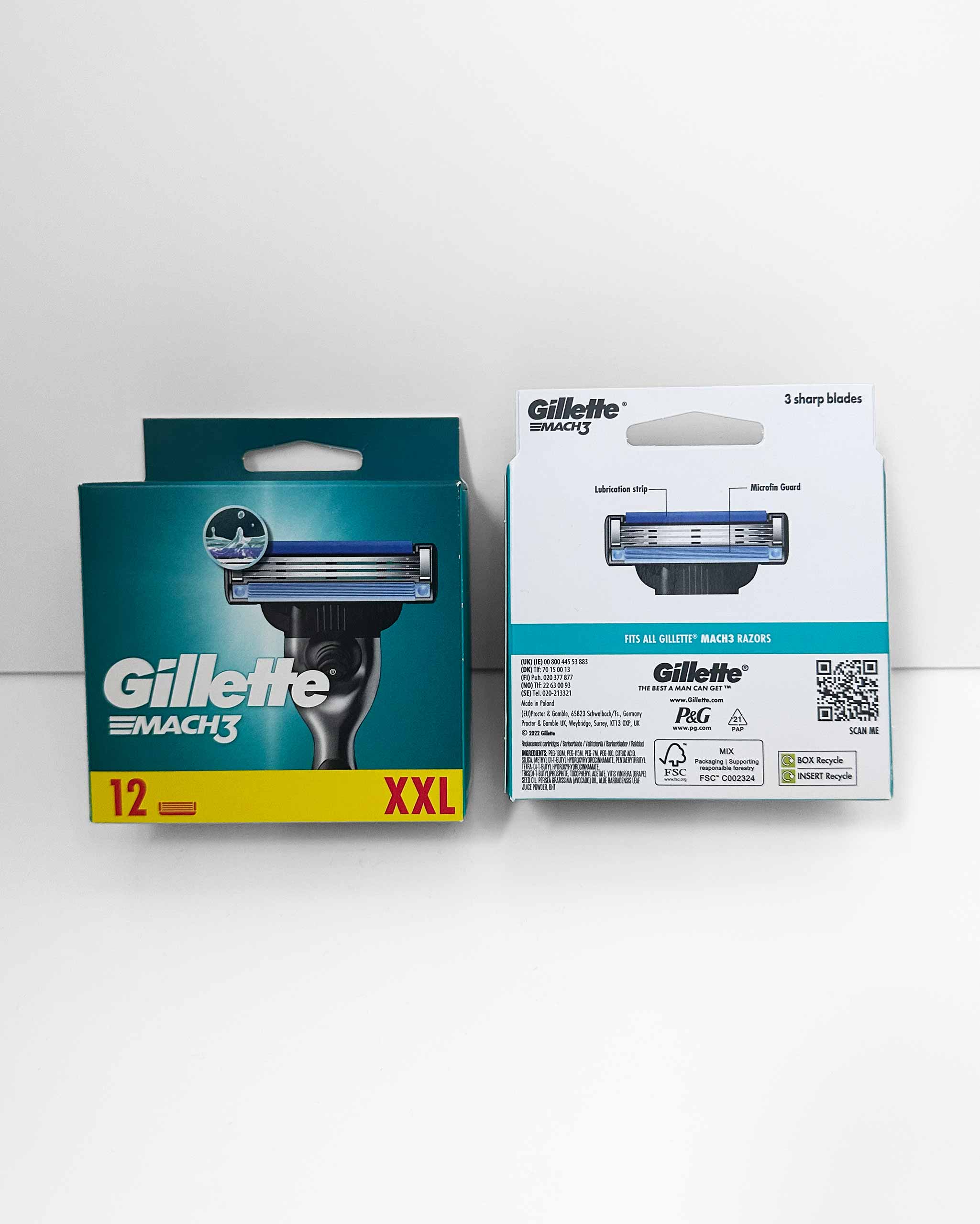 Gillette Mach3 -terät, 12 kpl - Image 2