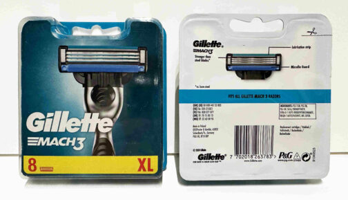 Gillette Mach3 -terät, 8 kpl - Image 2