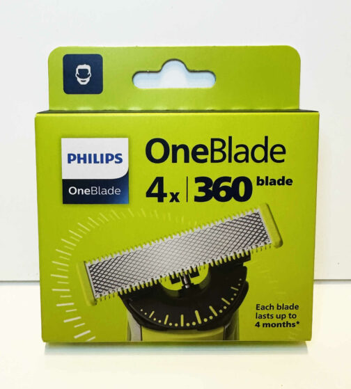 Philips OneBlade 360 -vaihtoterät,  4 kpl (QP440/50)