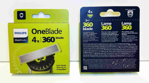 Philips OneBlade 360 -vaihtoterät,  4 kpl (QP440/50) - Image 2