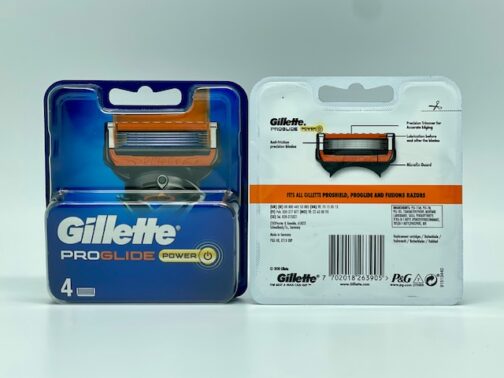 Gillette Proglide Power -terät, 4 kpl