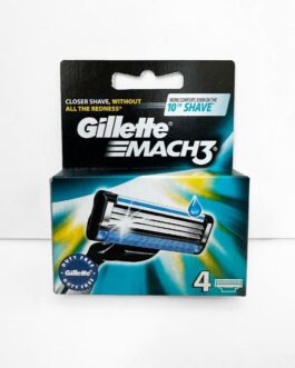 Gillette Mach3 -terät, 4 kpl