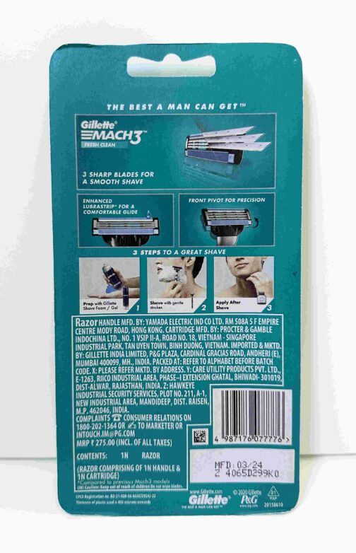 Gillette Mach3 -partahöylä - Image 3