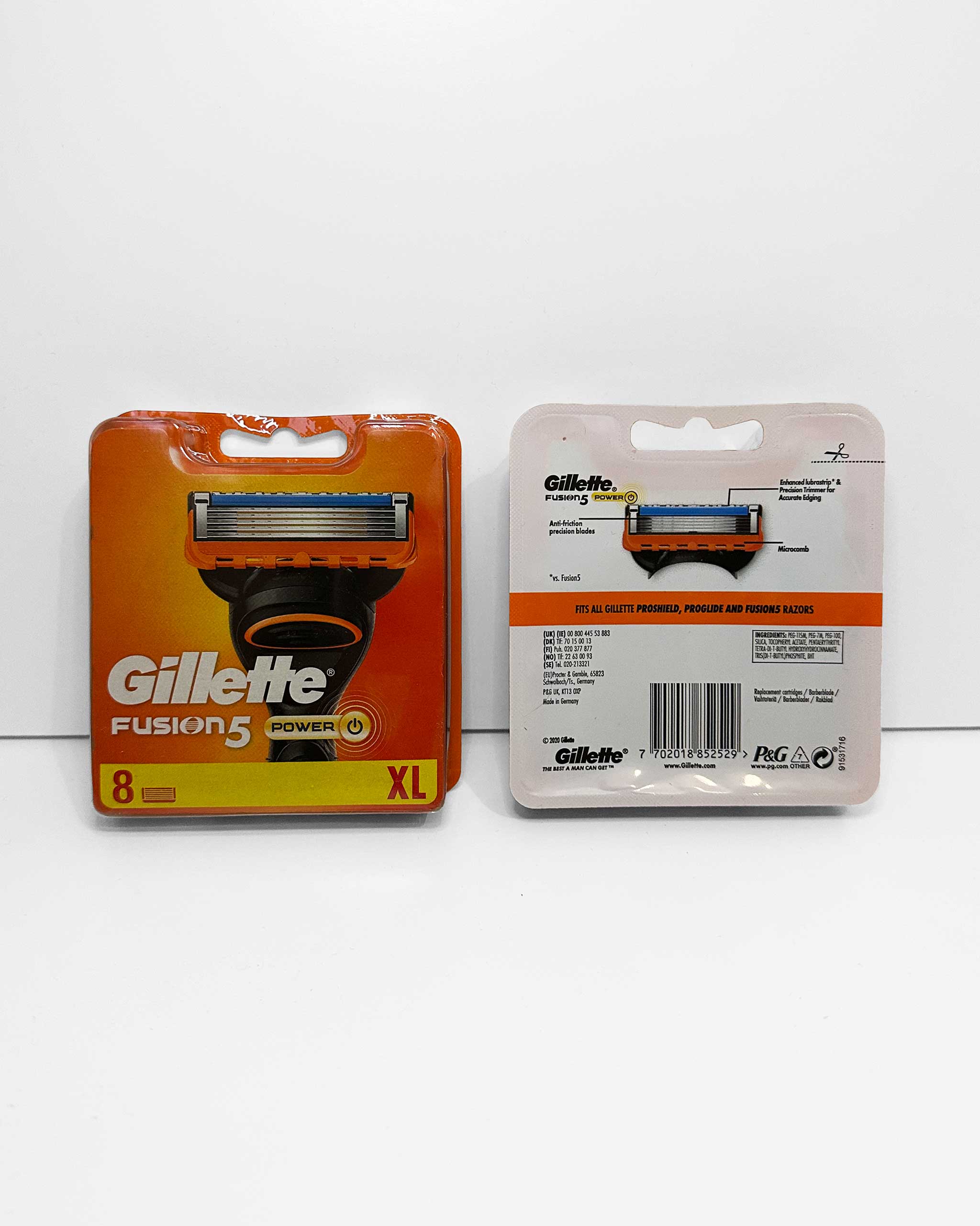 Gillette Fusion5 Power -terät, 8 kpl - Image 2