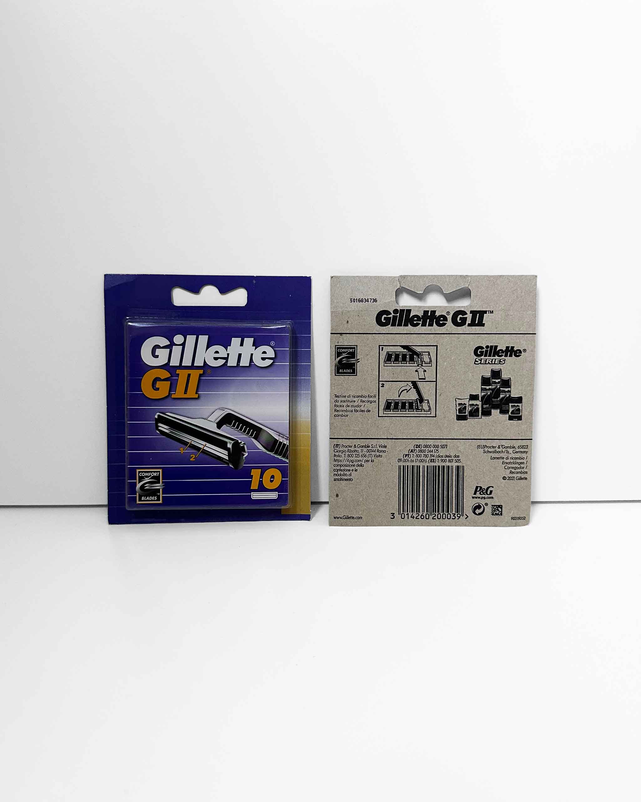 Gillette GII -terät, 10 kpl - Image 2